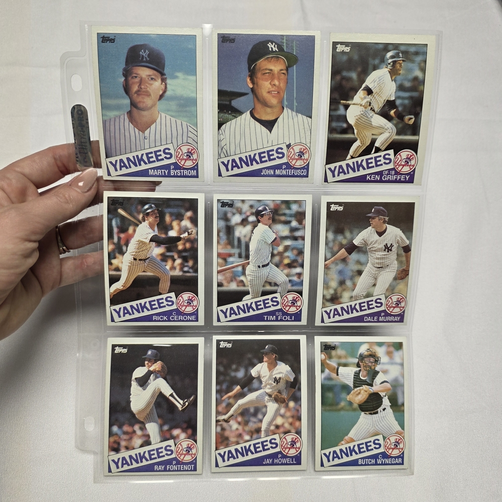 Topps Yankees Trading Cards